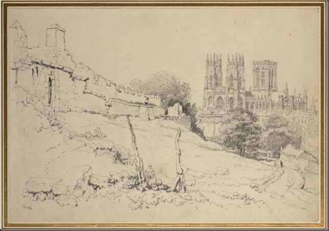 Ruskin's drawing of York Minster